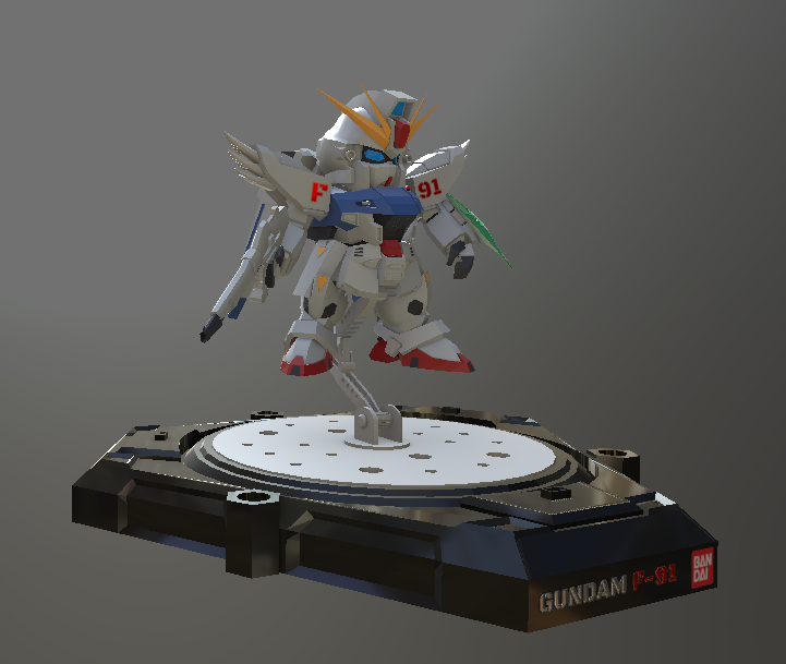 高达 F-91 模型