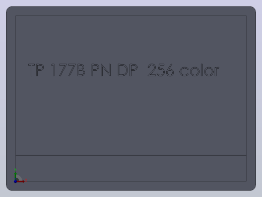 西门子触摸屏TP177BSIMATIC-HMI-TP177B-PN-DP-256color前视缩略图