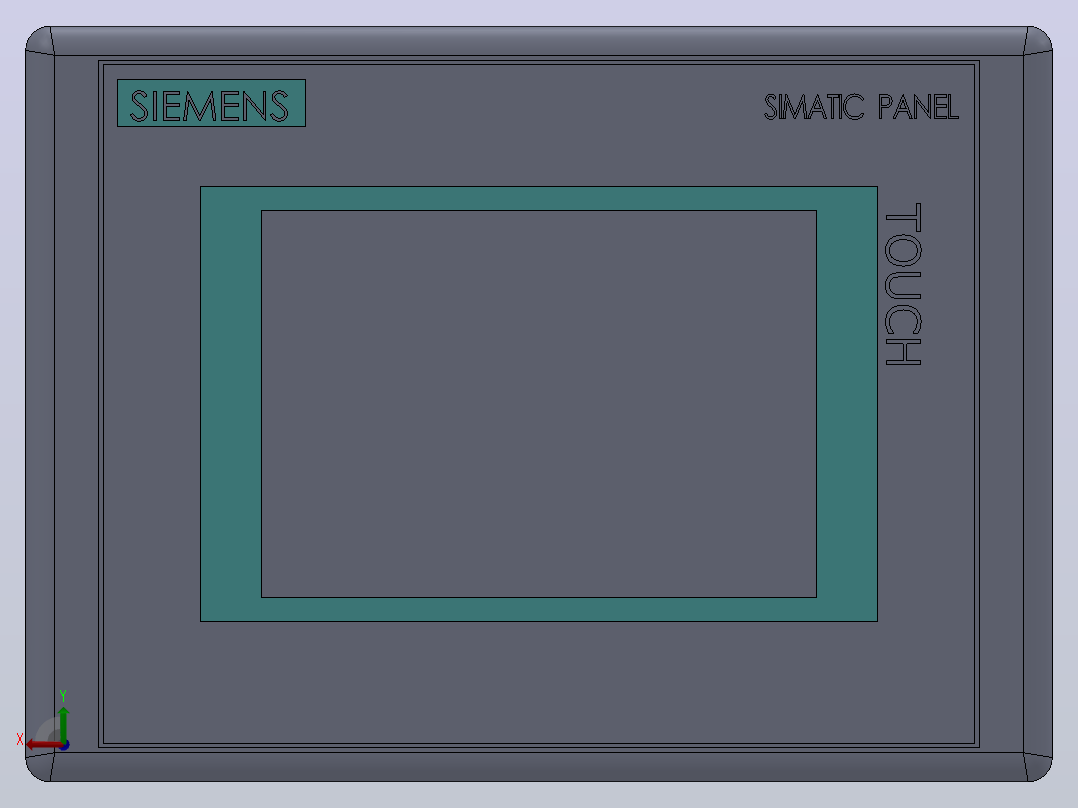 西门子触摸屏TP177BSIMATIC-HMI-TP177B-PN-DP-256color后视图