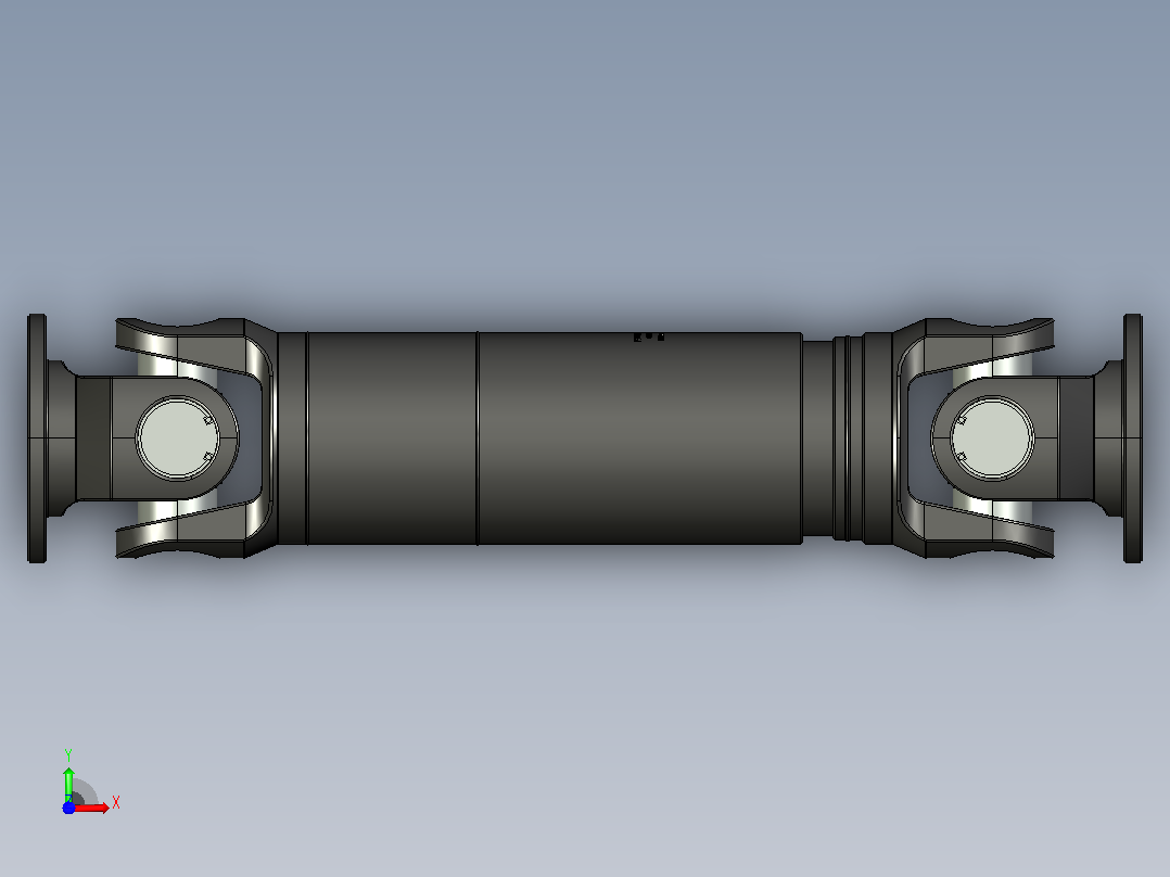 SWC-1型--轻型十字轴式万向联轴器[SW-I75-A-335]前视图