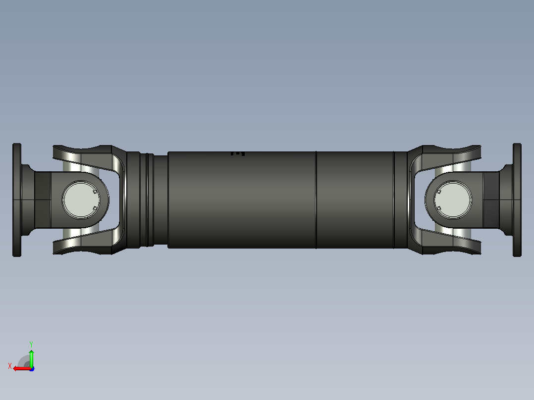 SWC-1型--轻型十字轴式万向联轴器[SW-I75-A-335]后视图