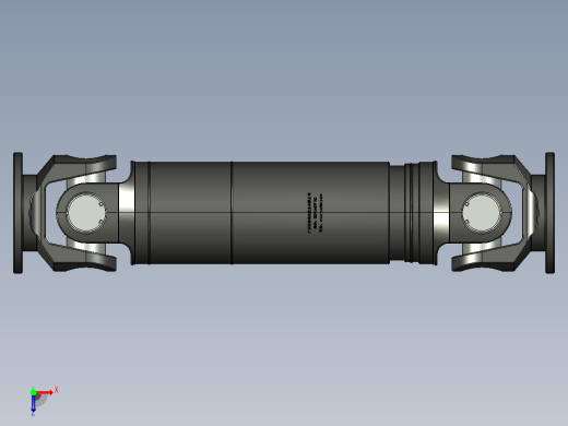 SWC-1型--轻型十字轴式万向联轴器[SW-I75-A-335]俯视缩略图