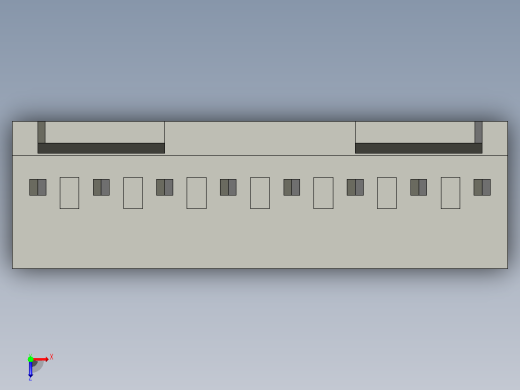 MOLEX尼龙连接器22-04-1081俯视缩略图
