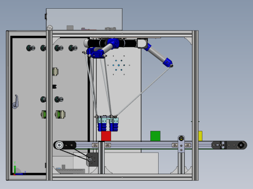 Delta robot image processing application SW左视缩略图
