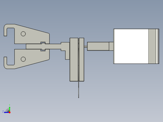 风扇铆钉拉力测试检具右视缩略图