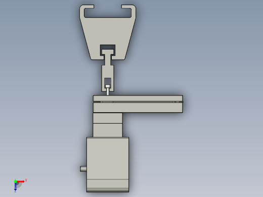 风扇铆钉拉力测试检具俯视缩略图
