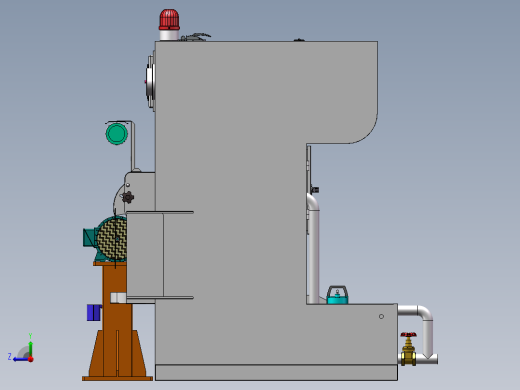 一体式湿式砂轮抛光机sw16可编辑右视缩略图