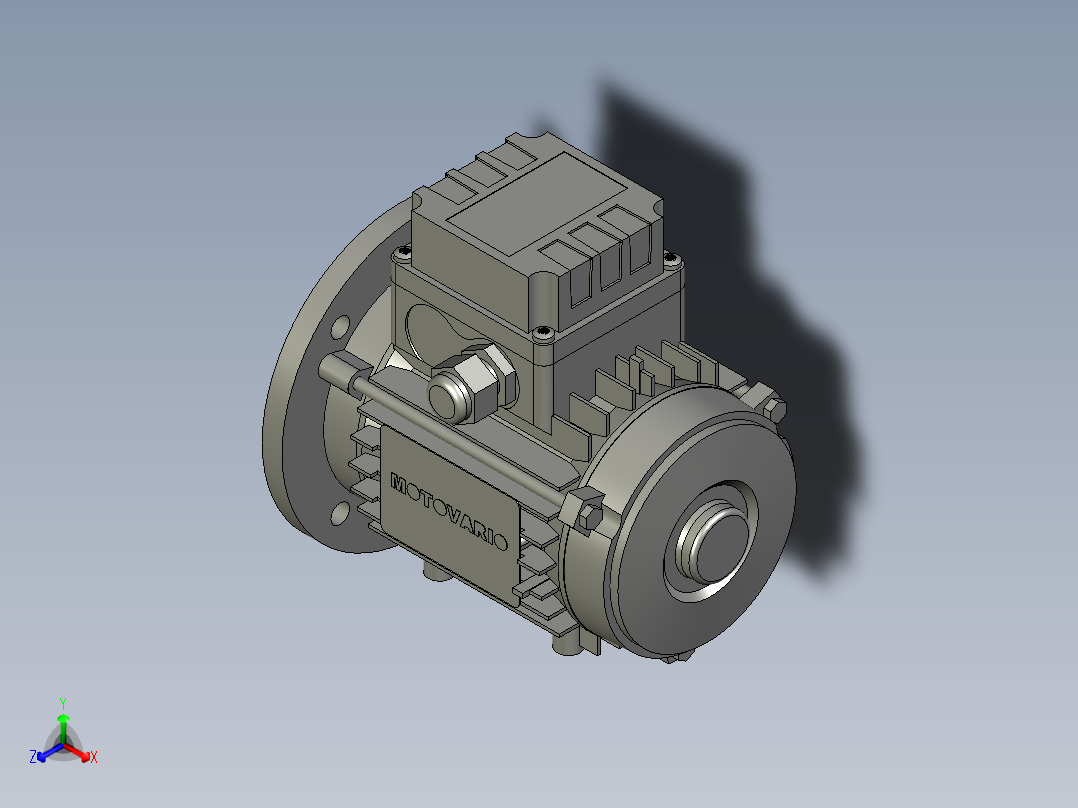 63普通电机主视图