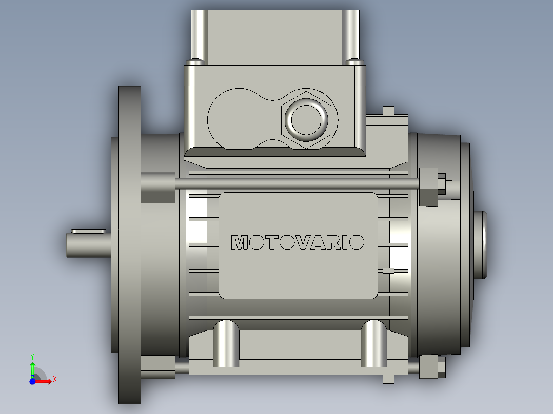 63普通电机前视图