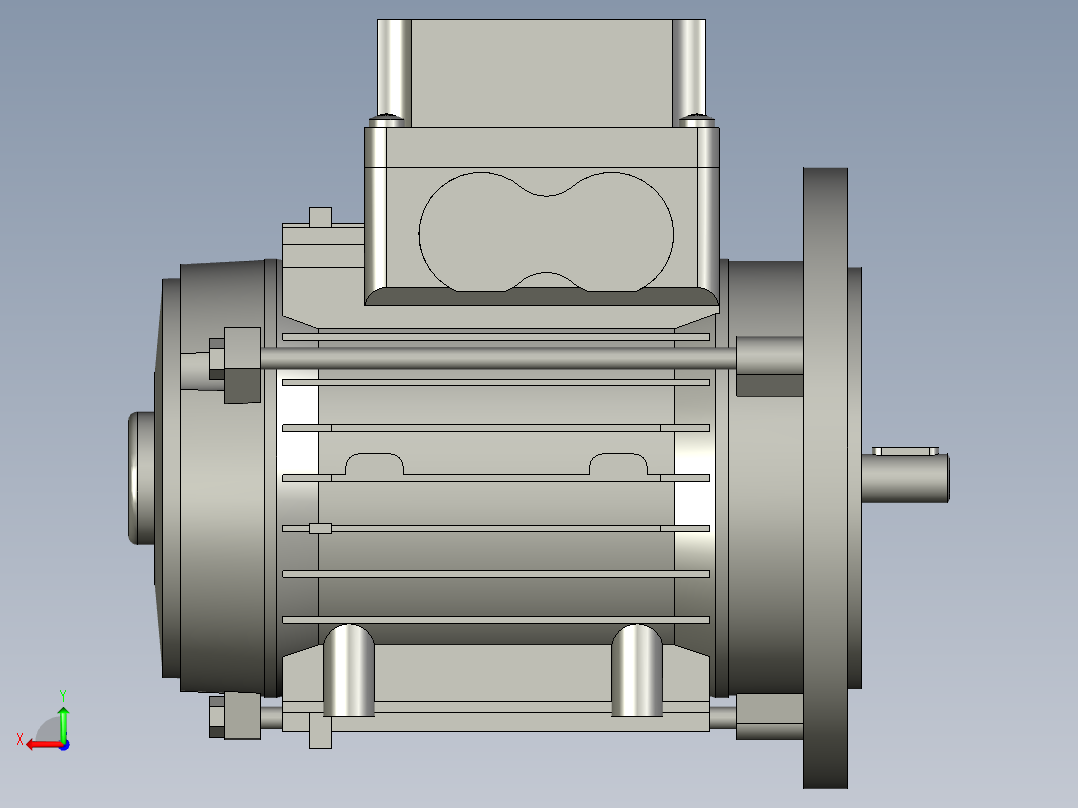 63普通电机后视图