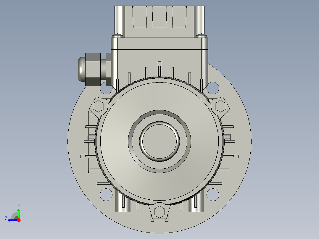 63普通电机右视图