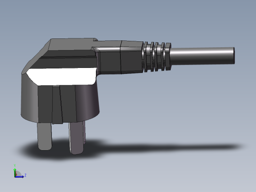 电源线三相10A插头