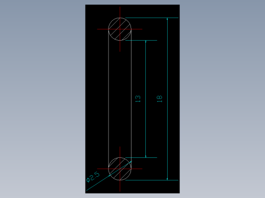 CAD格式机械制图二维100例练习-22 O型盘根
