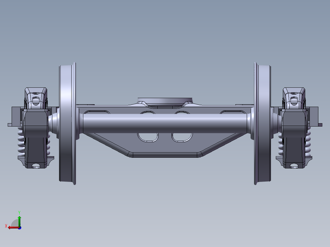 货车转向架设计图==1027440==20后视图