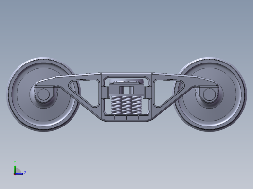 货车转向架设计图==1027440==20左视缩略图