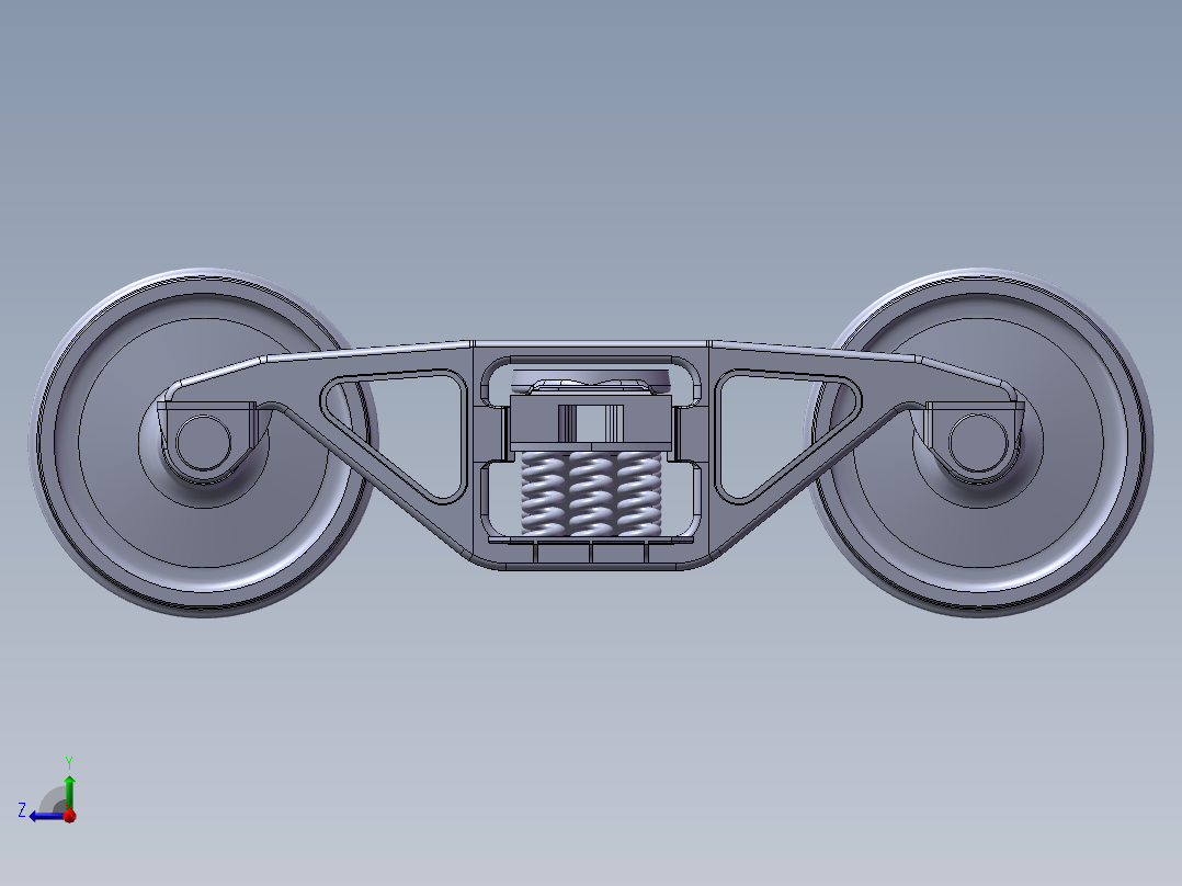 货车转向架设计图==1027440==20右视图