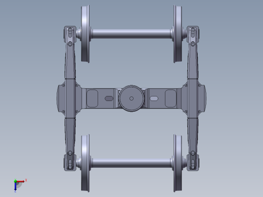 货车转向架设计图==1027440==20俯视缩略图