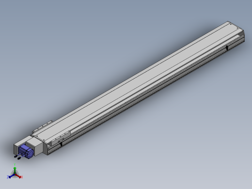 精密模组MT220-L150-2000-L-M75-C4正等轴测缩略图