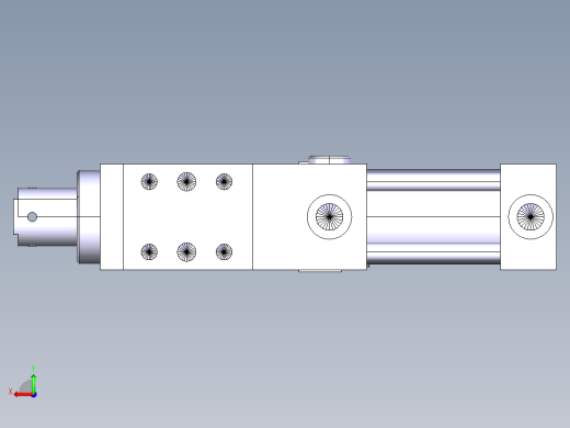 德克斯TUNKERS气缸数模SZK63_A02_T12_TUENKERS后视缩略图
