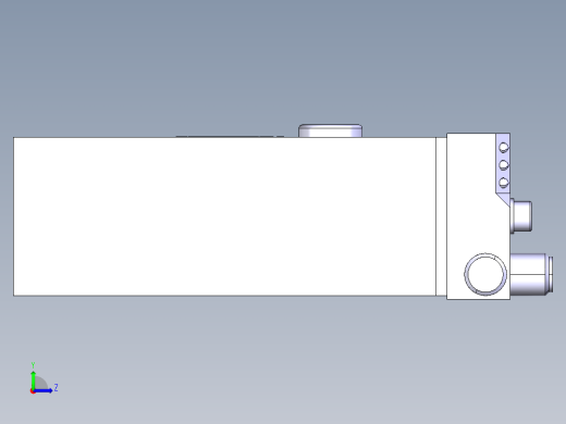德克斯TUNKERS气缸数模SZK63_A02_T12_TUENKERS左视缩略图