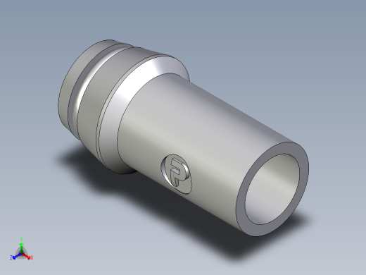 卡套式工业通用硬管接头EO_Weld_nipple__orbital__SKA16X2ORB71