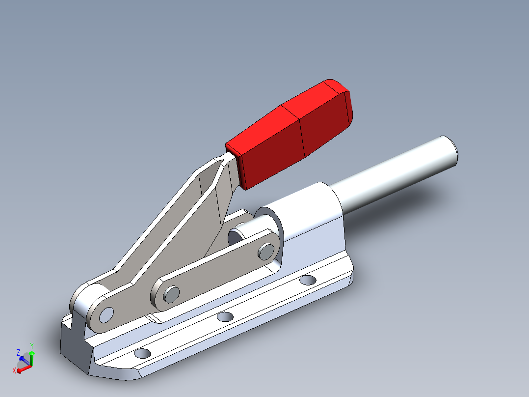 带水平底座的水平夹具