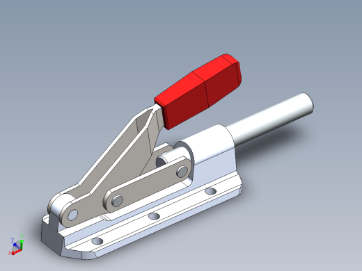带水平底座的水平夹具