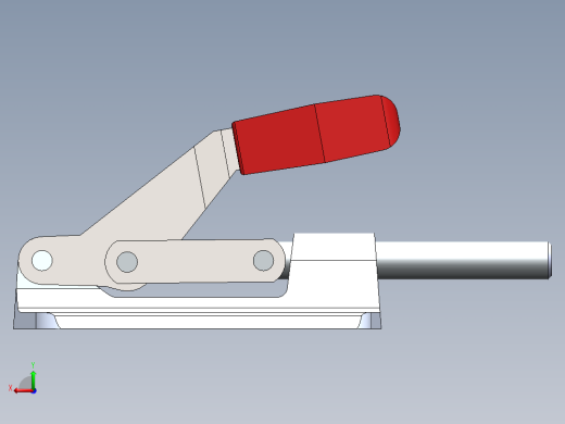 带水平底座的水平夹具后视缩略图