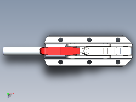 带水平底座的水平夹具俯视缩略图