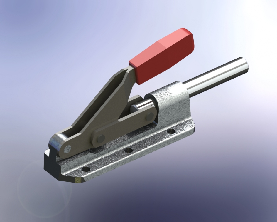 带水平底座的水平夹具