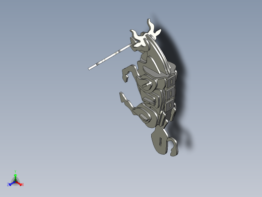 机械展示牛正等轴测缩略图