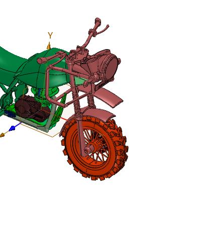 喜马拉雅探险摩托