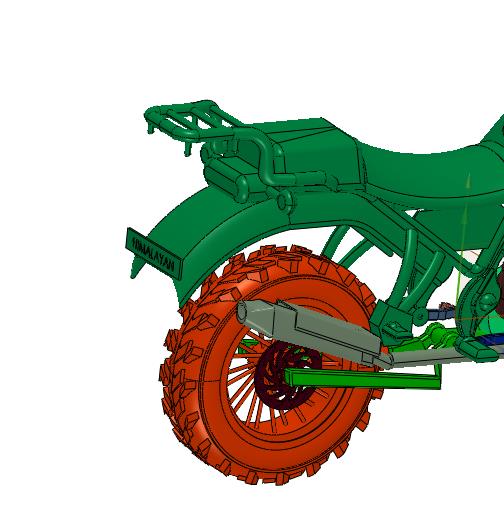 喜马拉雅探险摩托