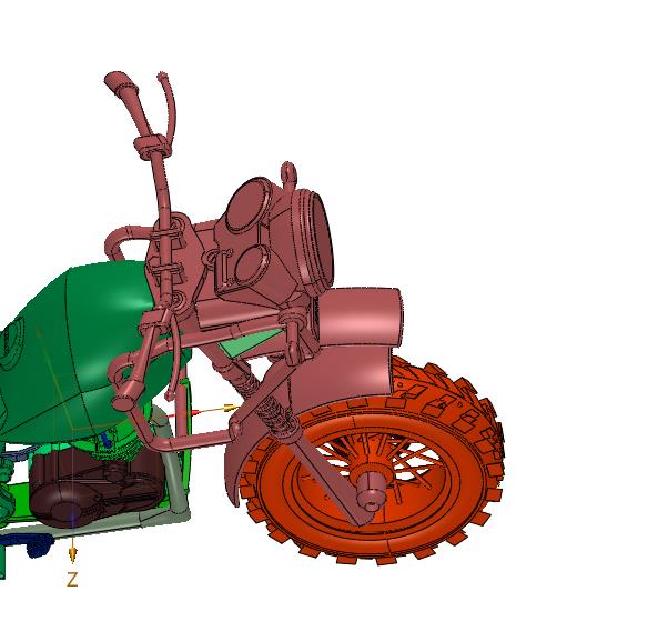 喜马拉雅探险摩托