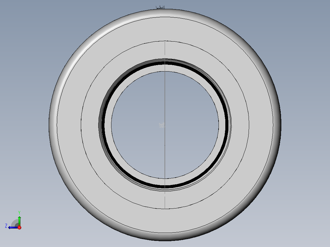 PVC公制管件-63 WALL PVC PIPE FITTING前视图