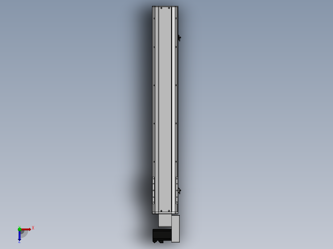 精密模组MT140-L110-800-R-M40-C4俯视图