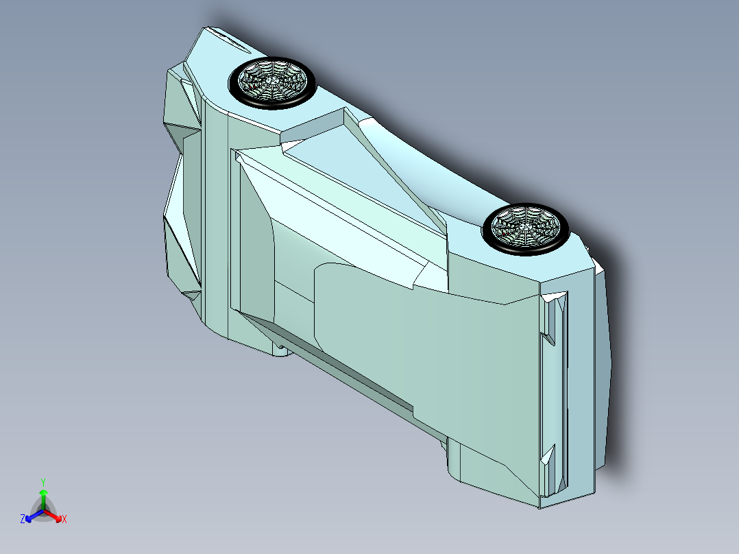 蜘蛛侠专座正等轴测图