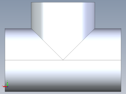 聚氯乙烯配件02A-Sch80_ReducingTee_SxSxS_801-250FB_2in x 1.25in后视缩略图
