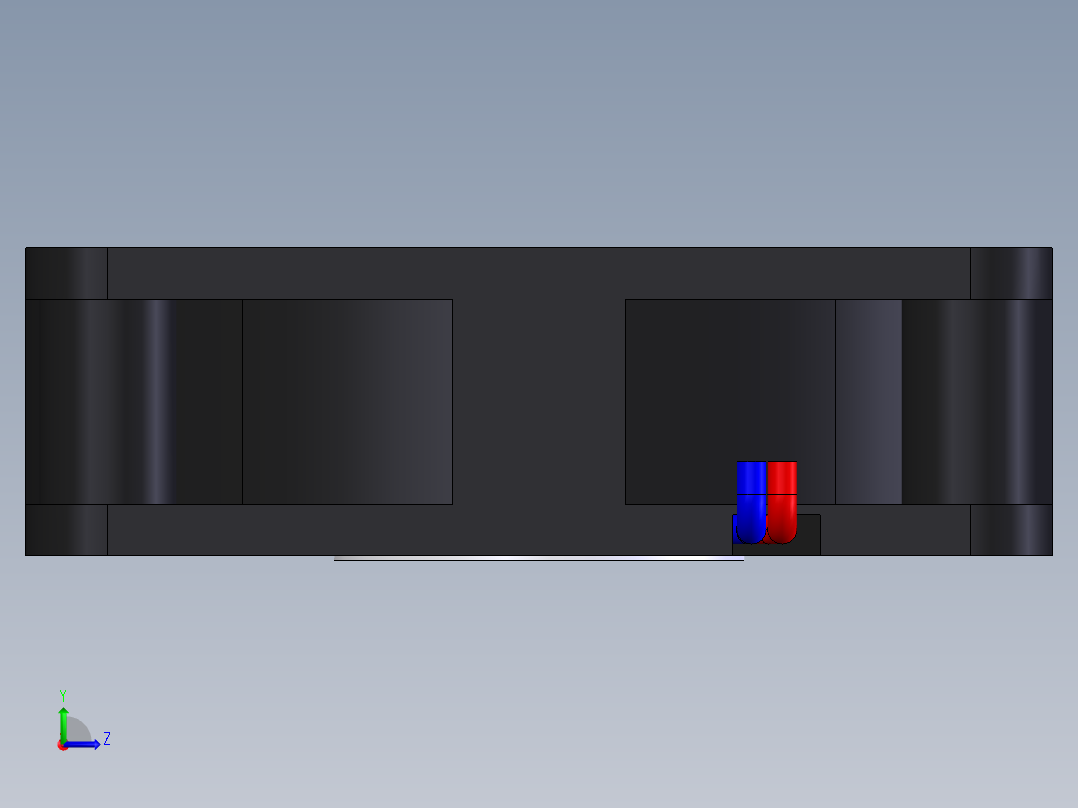 pabst 512f - with 310 mm lead左视图