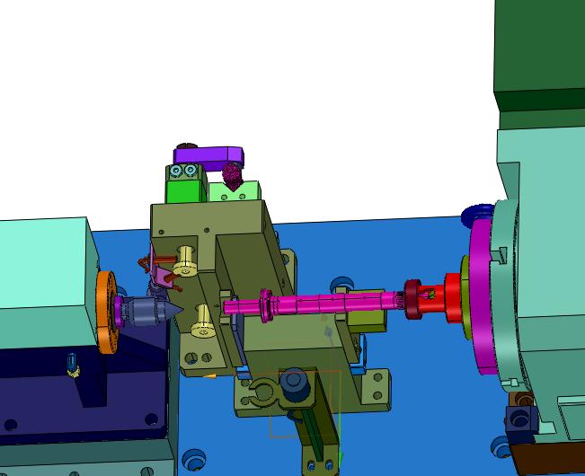 细长齿轮轴花键轴加工工装