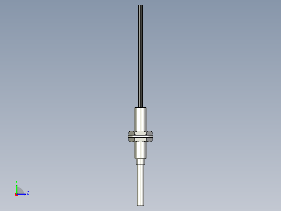 侧视光纤_漫反射型FR-F612-S左视图