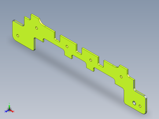 ABS 笔记本CNC工装夹具三维模型BAN2