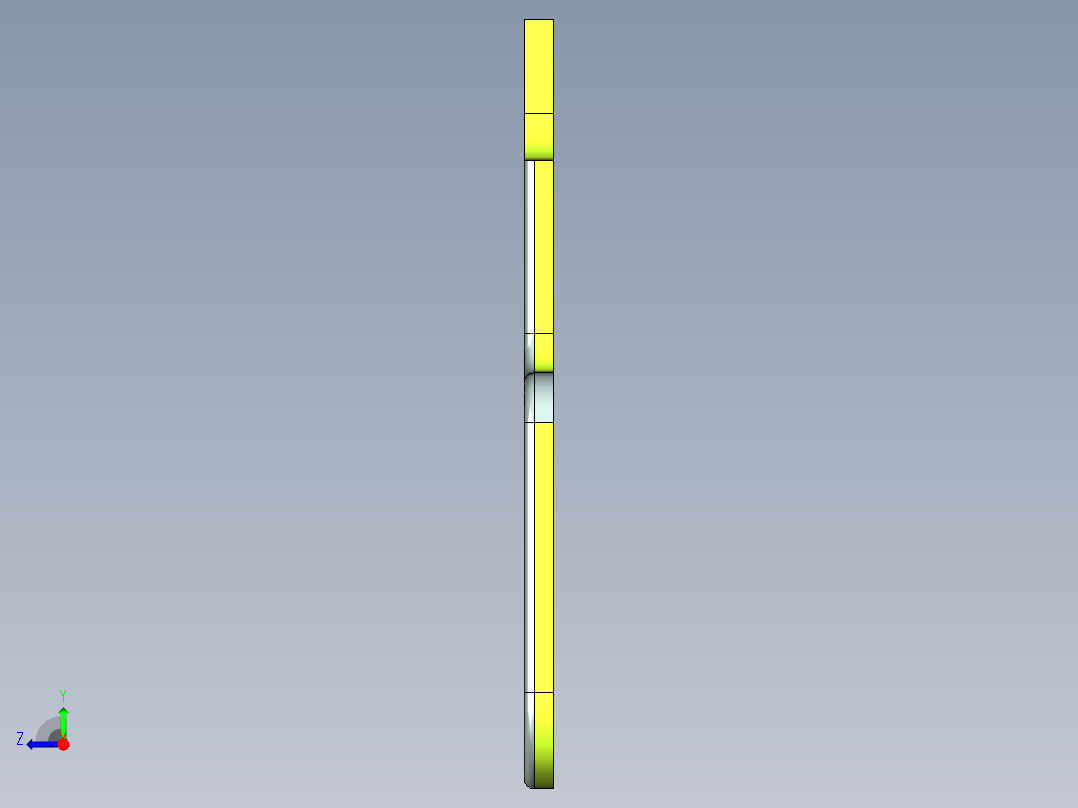ABS 笔记本CNC工装夹具三维模型BAN2右视图
