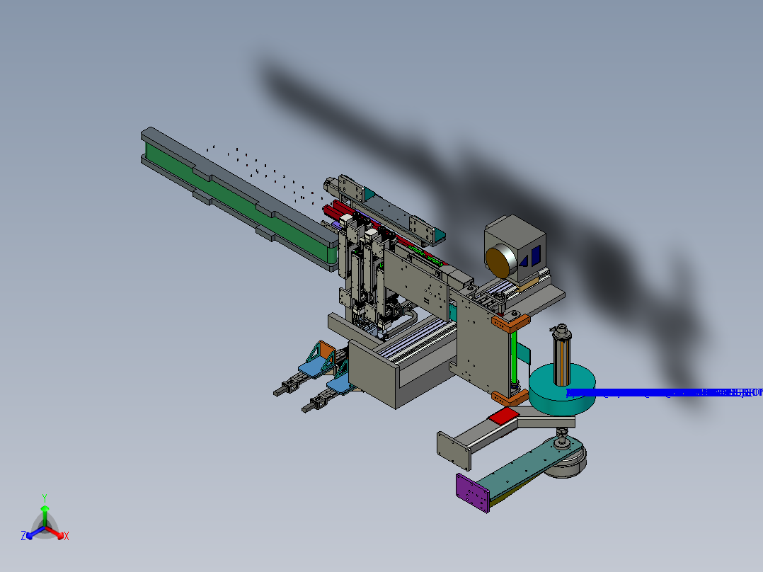烟卷包装设备Proe5.0.zip