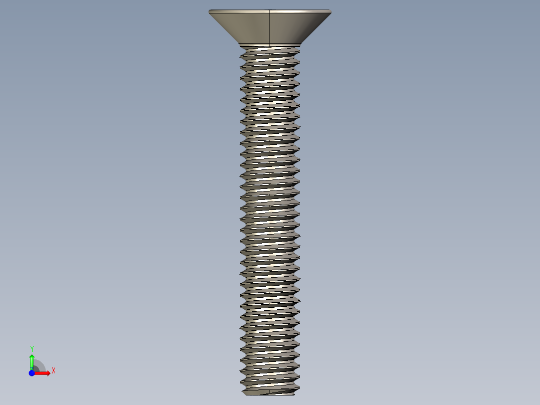 Screw_ISO_10642_M2x16_A2.STEP前视图