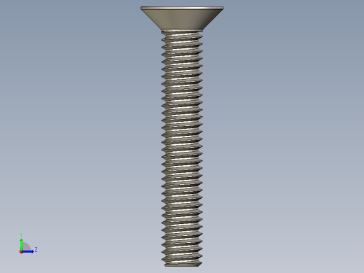 Screw_ISO_10642_M2x16_A2.STEP左视缩略图