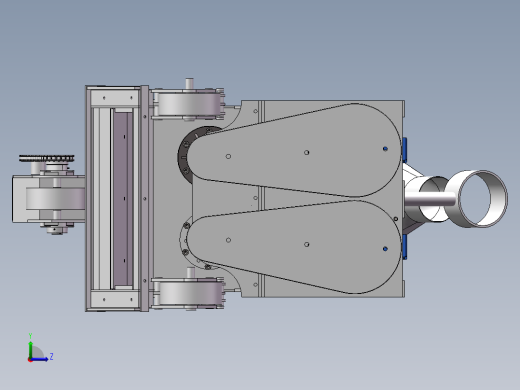 路面抛丸机左视缩略图