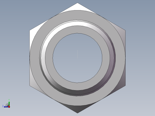 英制锥管螺纹直接头、1CT-26-08SP右视缩略图