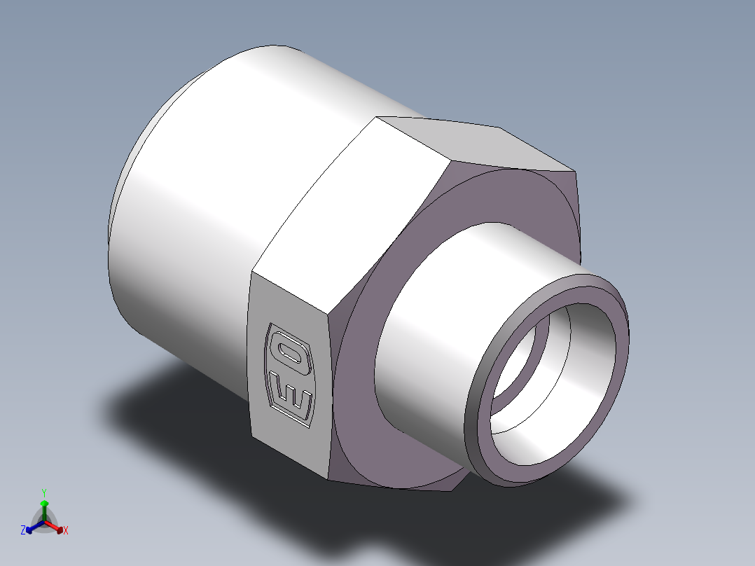 美制锥螺纹、1DN-24-16主视图