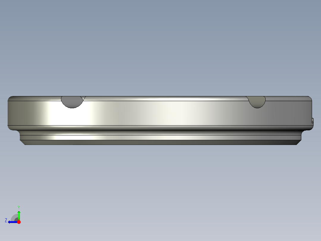 烟灰缸(10)右视图
